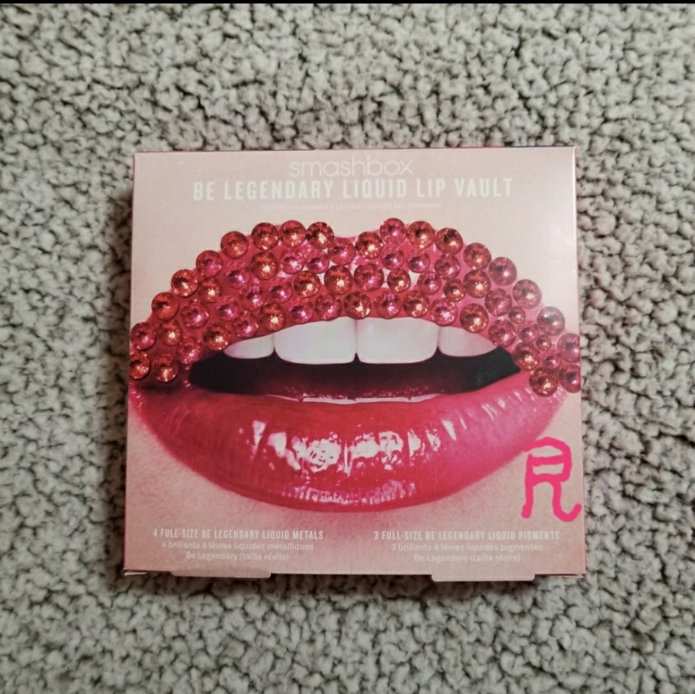 💖 SMASHBOX BE LEGENDARY LIQUID LIP VAULT SET NWT